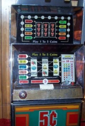 How much are old coin slot machines worth today